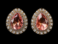 Blush Royale Clip-On Earrings