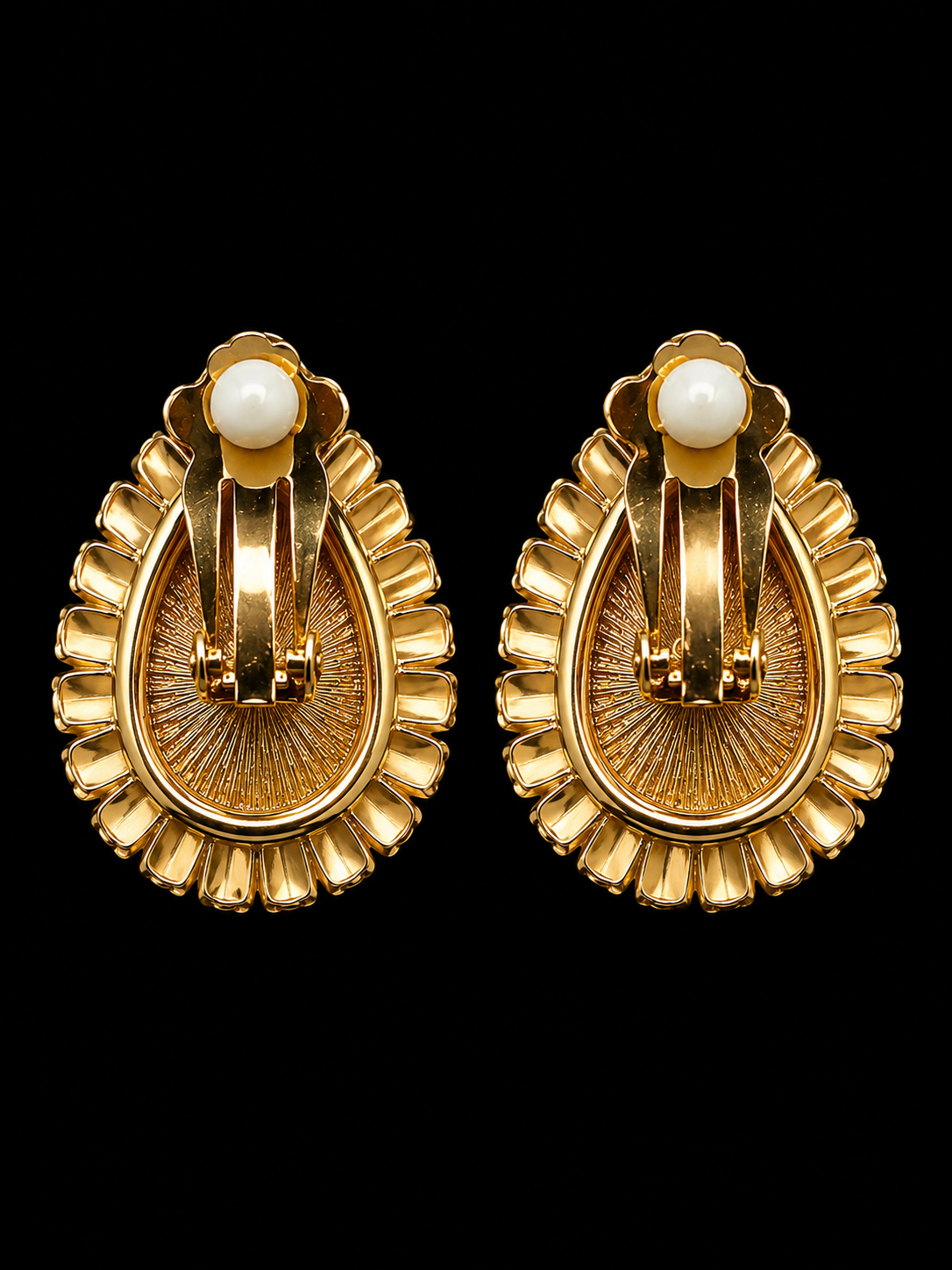 Blush Royale Clip-On Earrings
